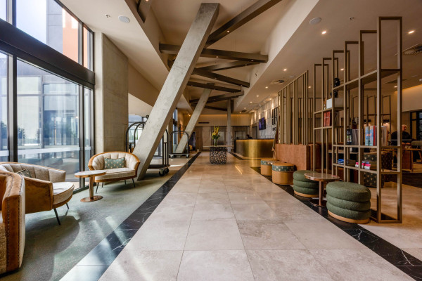 Deco Hotel Lobby